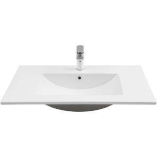 Раковина Aquanet Flow 347431 80 см белый